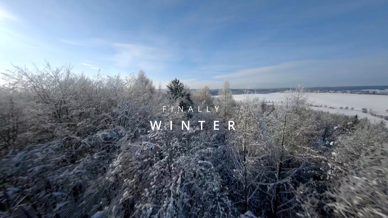 Finally winter | Cinematic, FPV drone