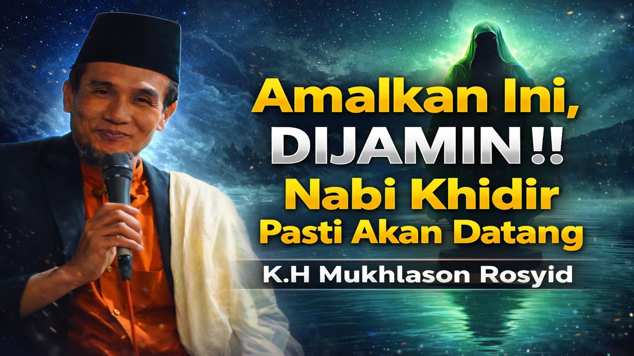 Dijamin‼️Nabi Khidir Pasti Akan Datang || K.H Mukhlason Rosyid