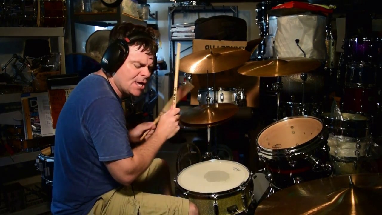 Bonzoleum's STAYIN ALIVE * DRUM COVER  * BEE GEES