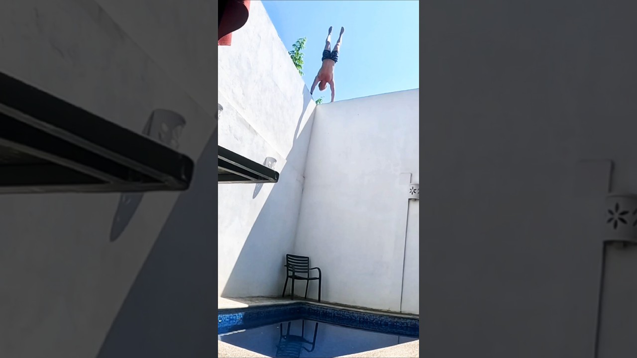 Falling From A Wall Handstand in Mexico!