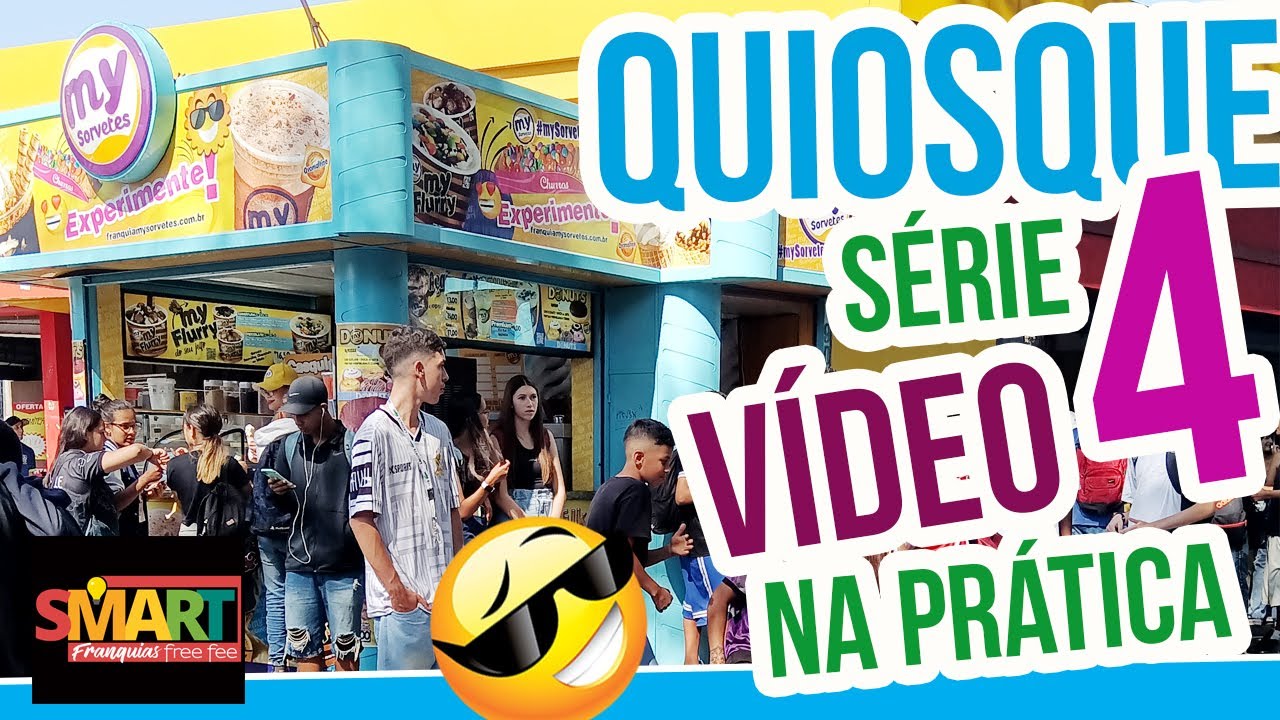 Quiosque de Sorvete Expresso Lucrativo: Franquia Barata que Vende Muito!