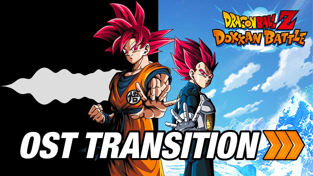 LR God Goku & God Vegeta Active Skill OST Transition