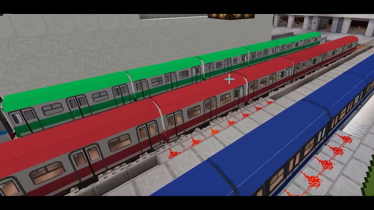 ПИТЕРСКИЕ ПОЕЗДА В МАЙНКРАФТ / SPB PACK METRO