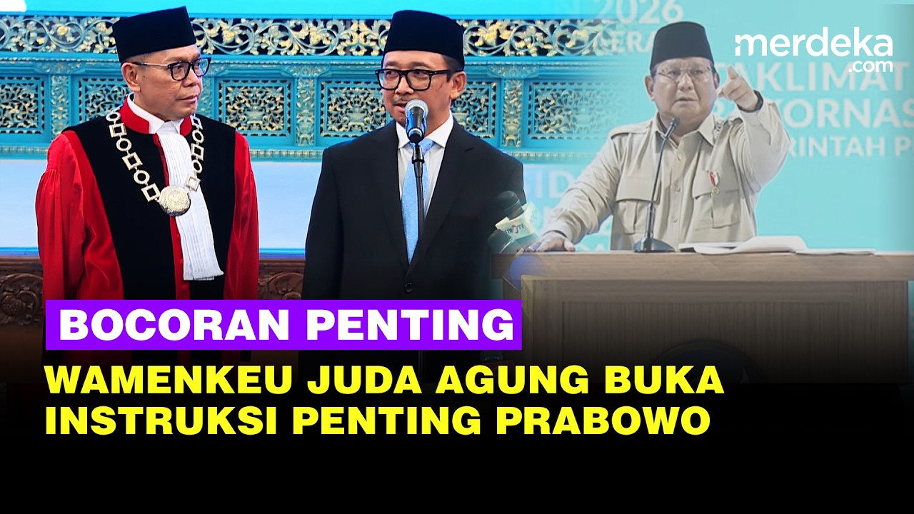 Wamen Juda Agung Blak-Blakan Bocoran Penting Prabowo, Tegas Soroti Pertumbuhan Ekonomi