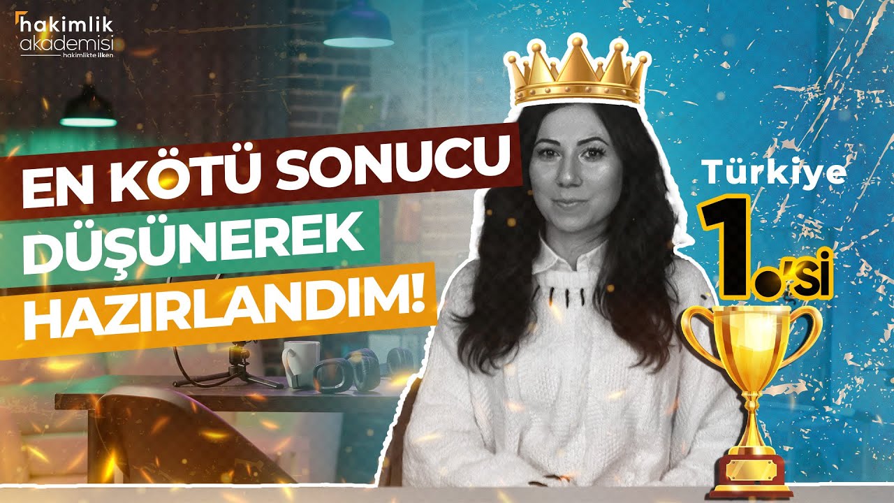 T&Uuml;RKİYE BİRİNCİMİZ İLE SORU CEVAP YAPTIK! - Hakimlik Sınavı T&uuml;rkiye 1.si!