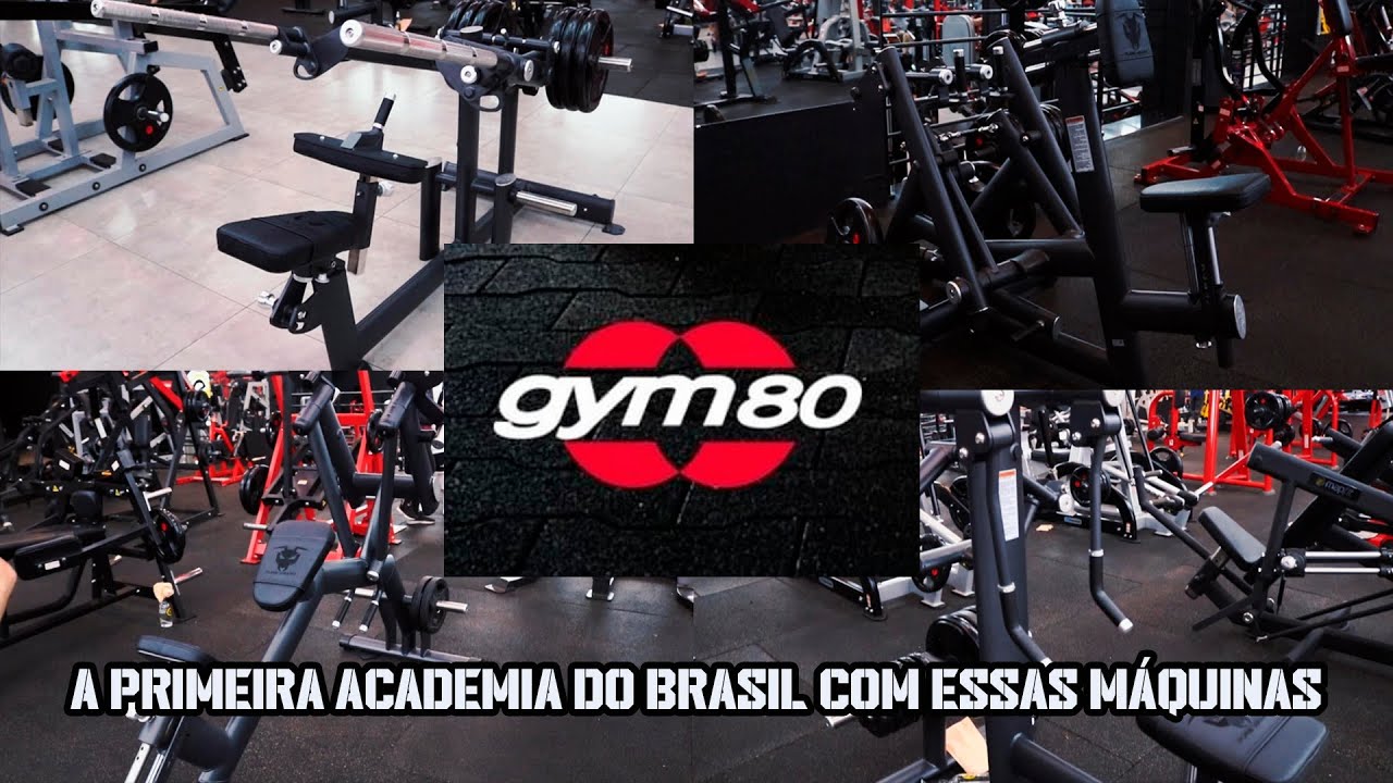 Séria Máquinas - CHEGARAM!! máquinas especiais da GYM 80