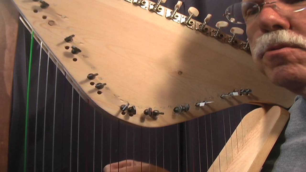 30 string pedal-lever harp.(world's most versatile harp) about $200