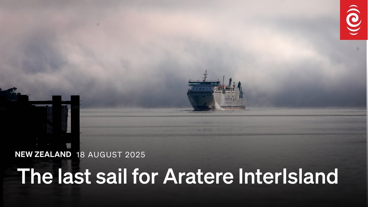 Aratere Interislander ferry retires after final voyage across Cook Strait | RNZ
