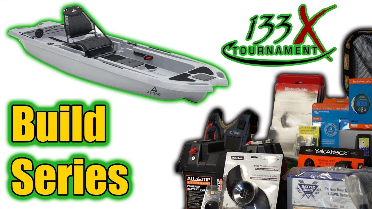 Ascend 133X Tournament Fishing Kayak Combo // Build Series // Loadout