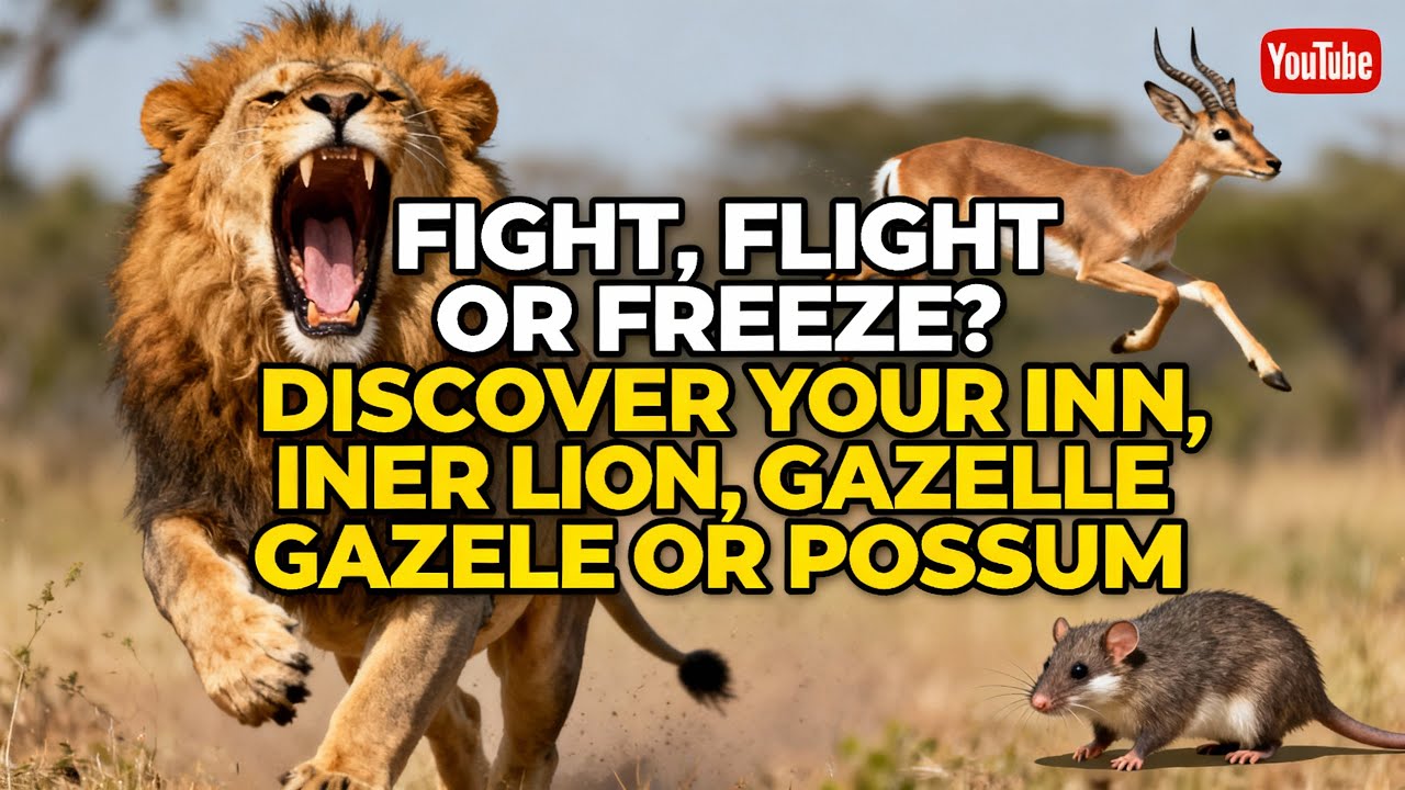 Fight, Flight or Freeze? Discover Your Inner Lion, Gazelle or Possum