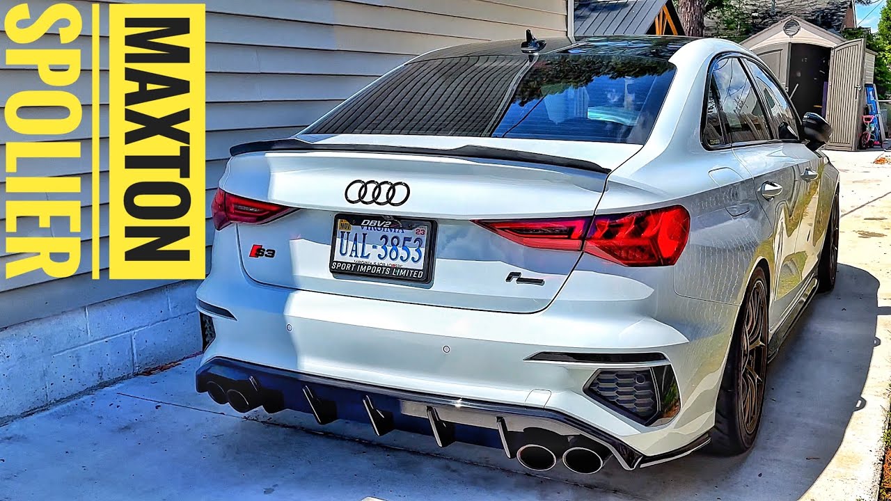 Rear end refresh! New spolier from maxton for the 8Y A/S/RS3!