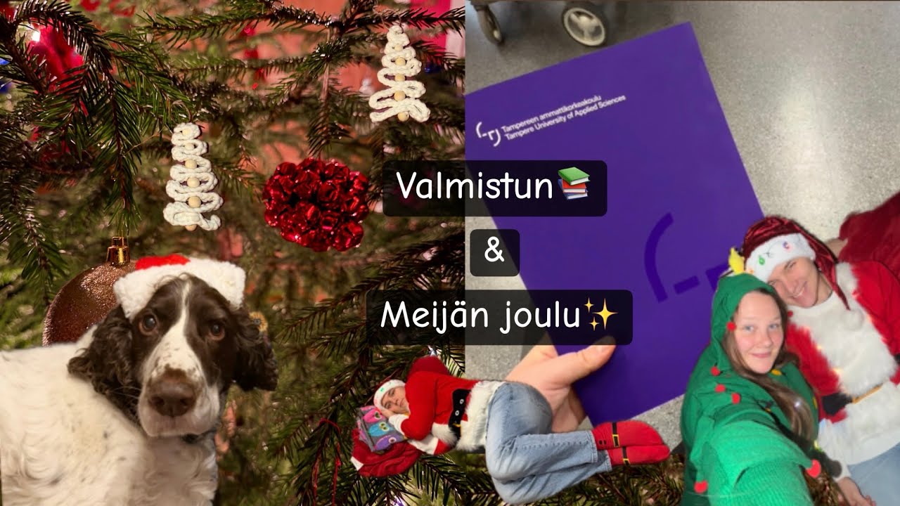 Valmistuminen Ja Joulu (+lahjahaul)🎁