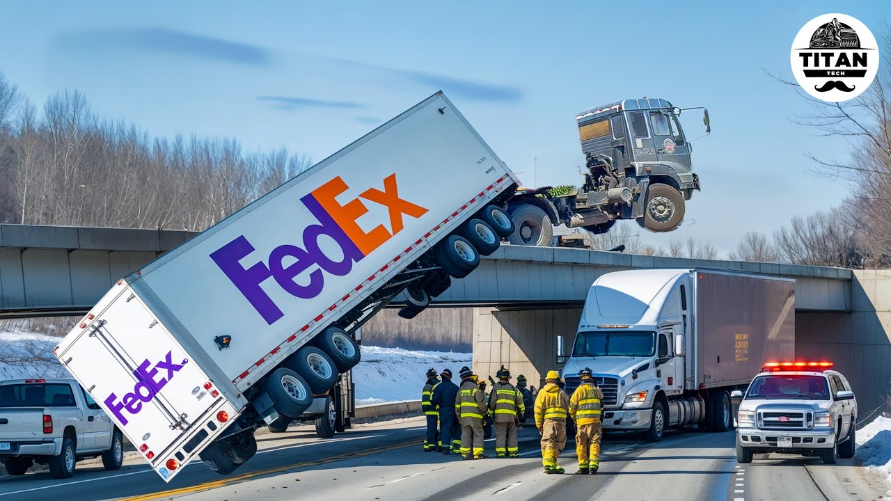 Dangerous Idiots Fastest Truck & Heavy Equipment Fails | Extreme Oversized Truck Transport #96