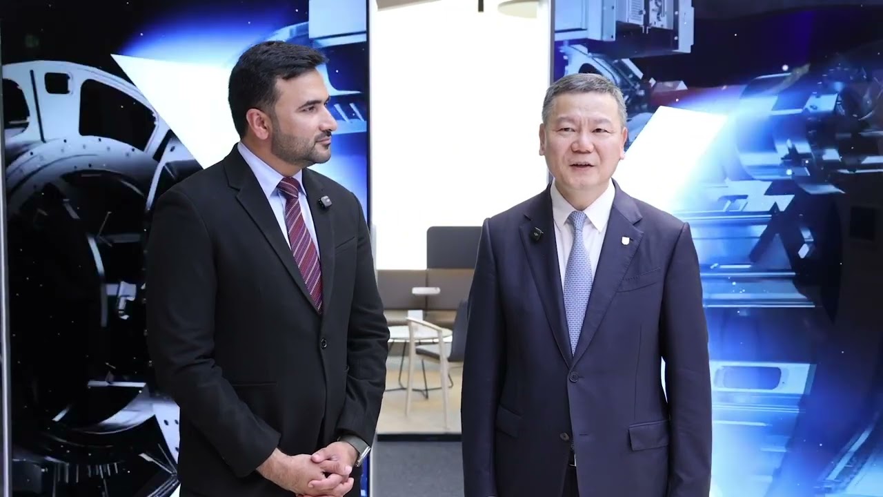 Интервью с компанией United Imaging в выставочном центре WHX в Дубае.