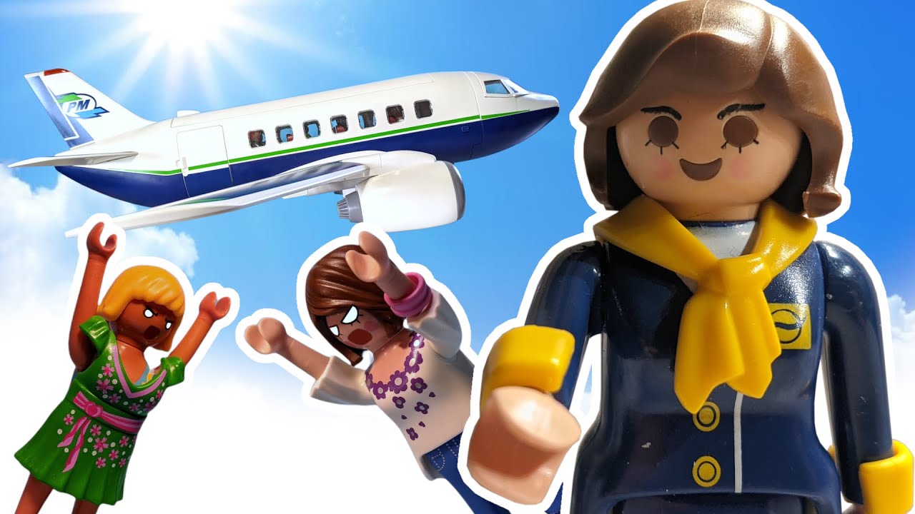 Playmobil Anders Film - Mittendrin im Flugzeug-Chaos
