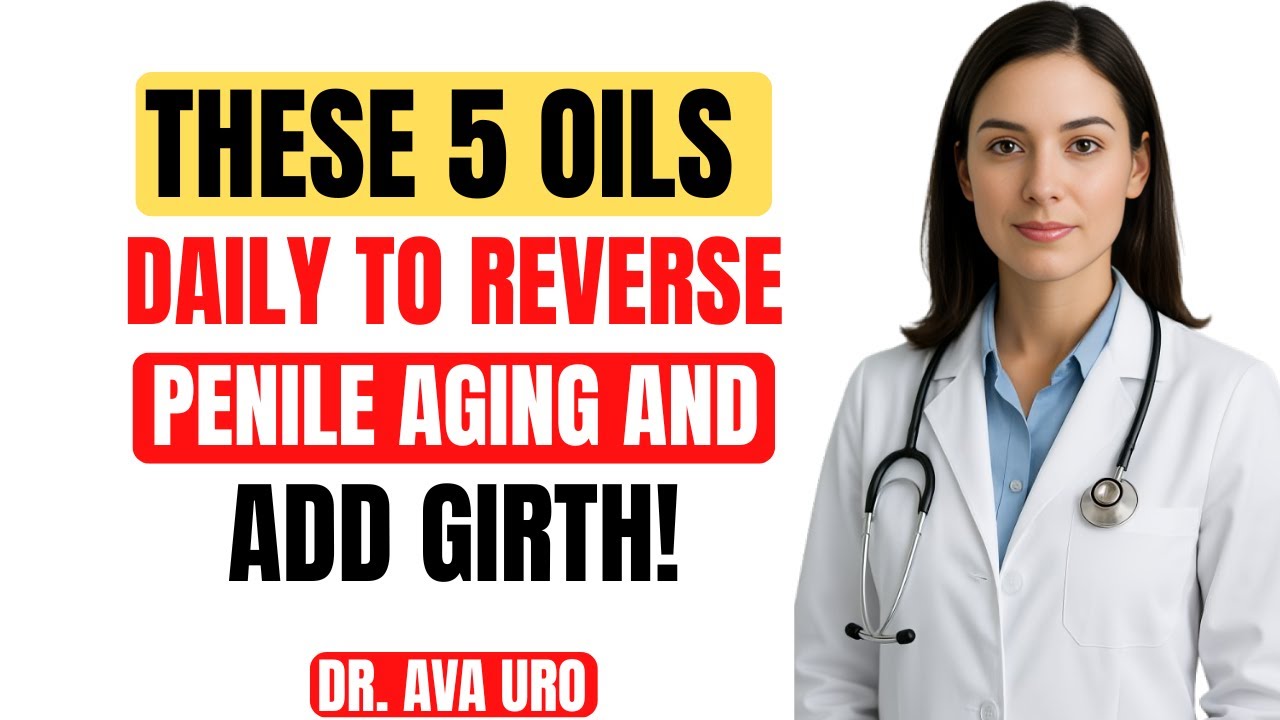 Reverse Penile Aging A Urologist's 5 Oil Protocol for Better Sensitivity & Blood Flow.| DR.AVA