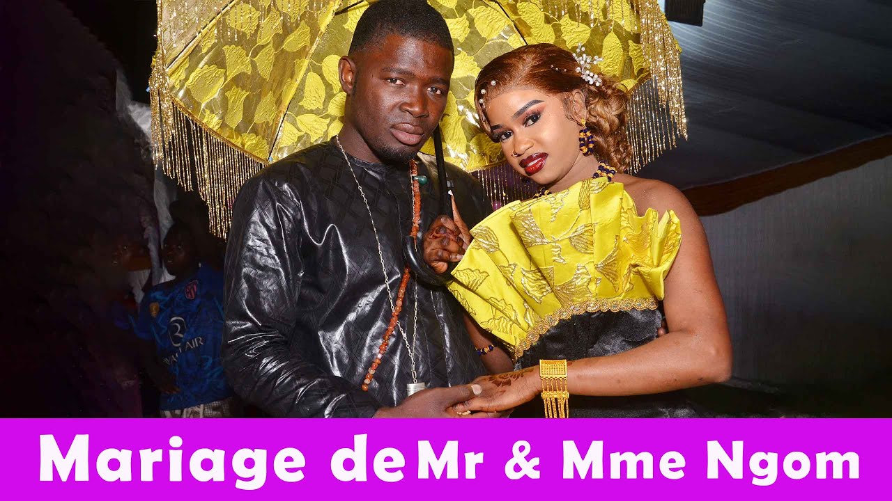 MARIAGE DE MR ET MME NGOM