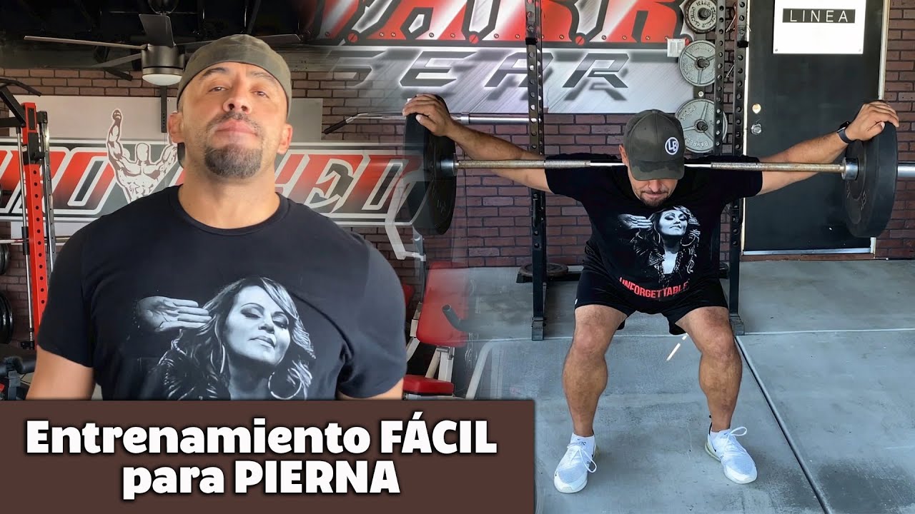 Entrenamiento FÁCIL para PIERNA | Juan Rivera