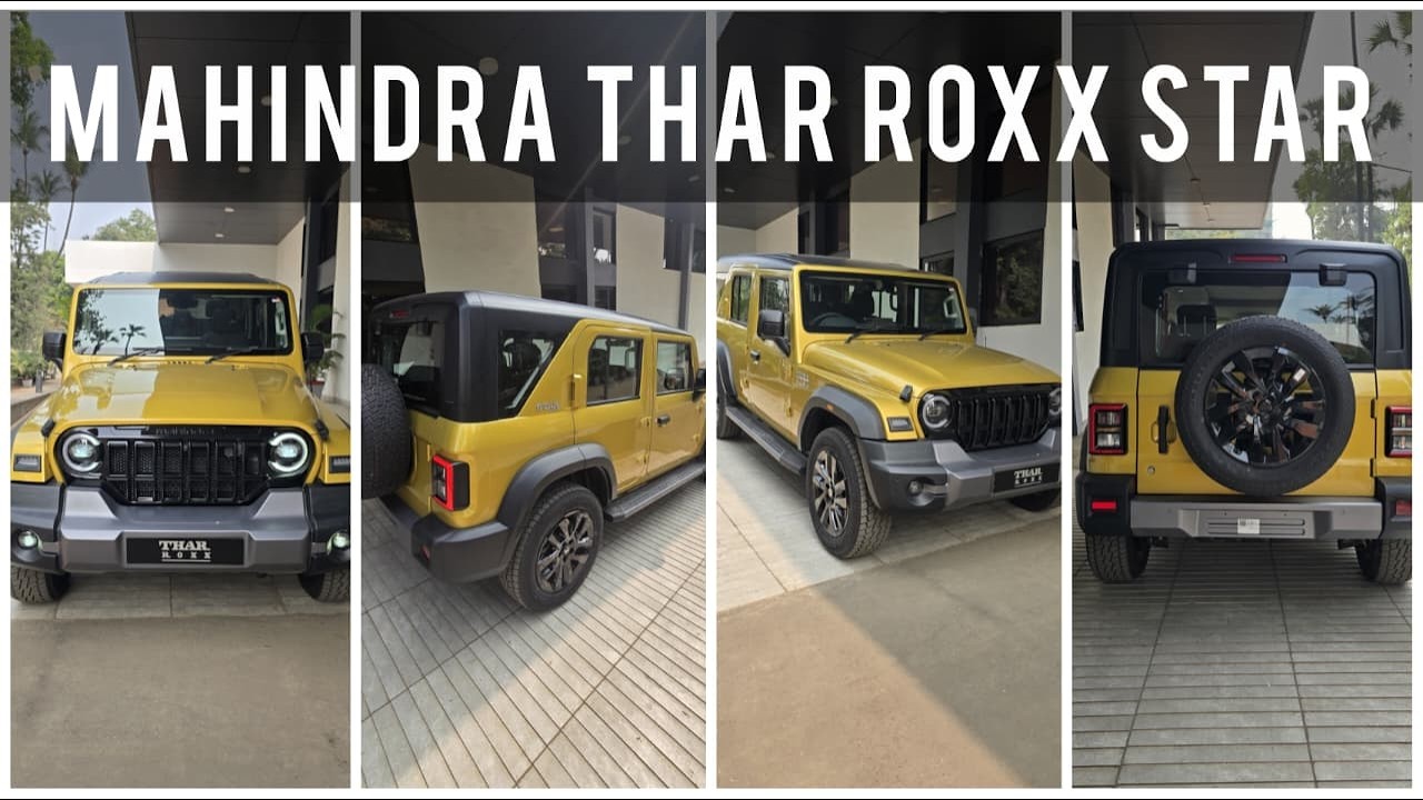 Mahindra Thar Roxx Star Edition - вариант с оптимальным соотношением цены и качества