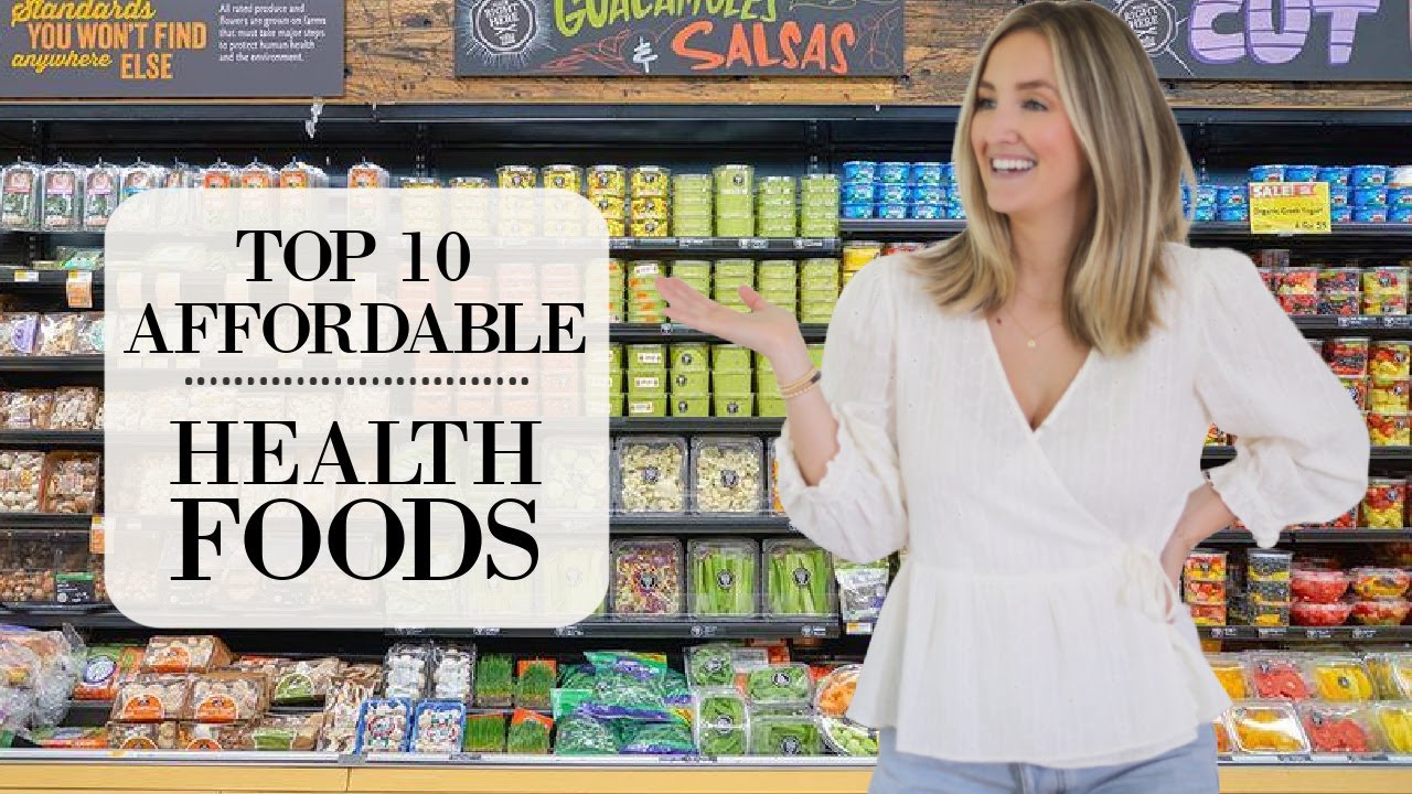 BEST BUDGET FRIENDLY HEALTH FOODS | Dietitian Approved | Becca Bristow