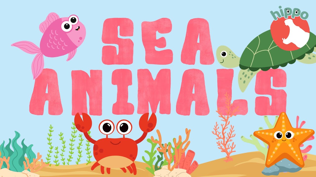 Learn Sea Animals with Lily: Fun Kids Song! 🦀🎶
