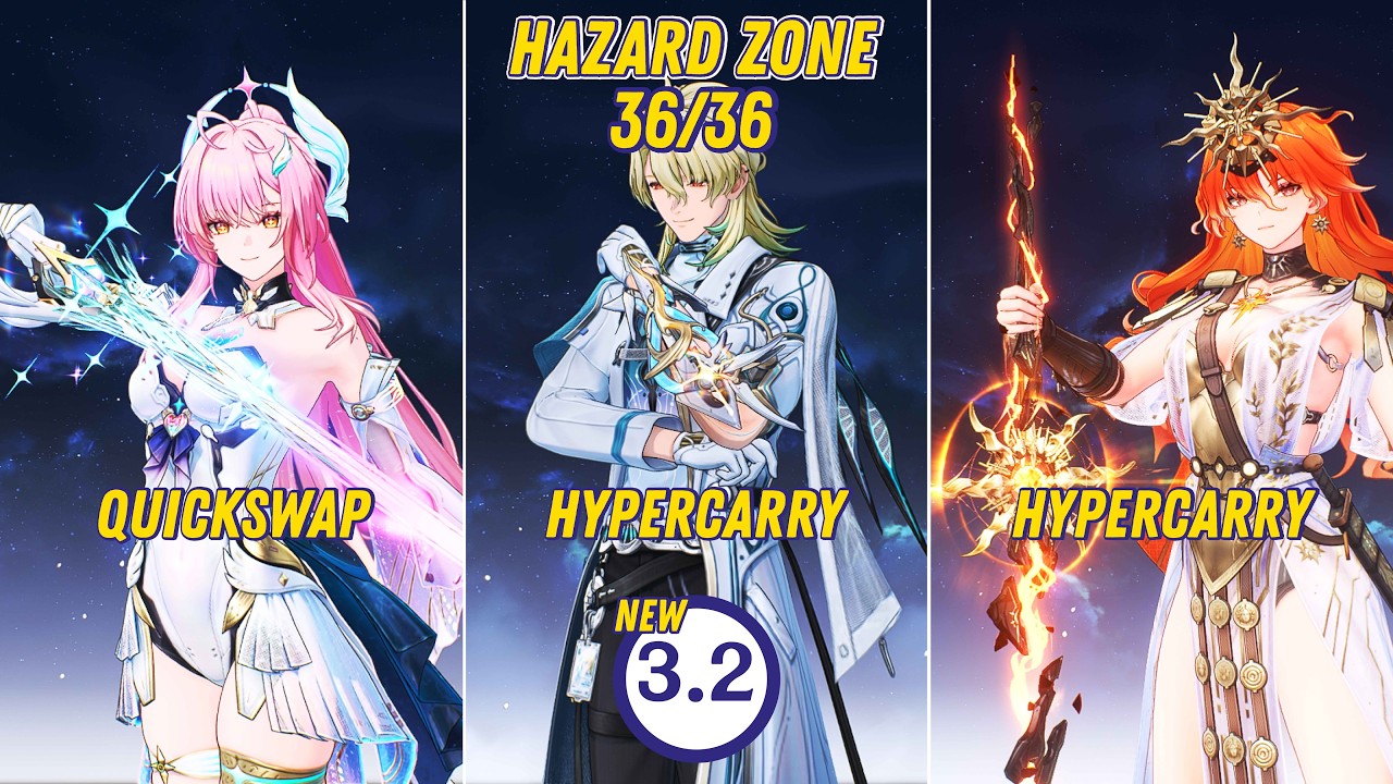 NEW Tower of Adversity 3.2 | Luuk Herssen - Aemeath - Augusta | Hazard Zone - Wuthering Waves