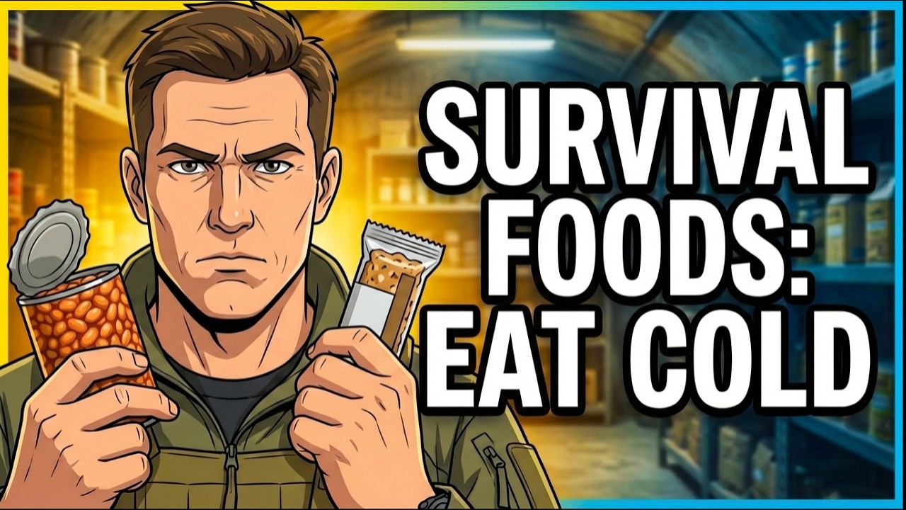 12 No Cook Foods You’ll Need When WW3 Hits | Prepper Guide For Beginner