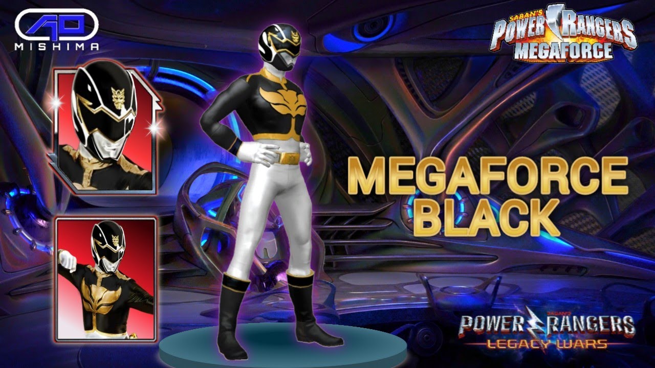 Jake - Megaforce Black Revamp with Character Card