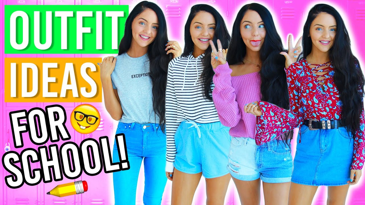 5 BACK TO SCHOOL OUTFIT IDEAS 2016! School Lookbook! Cute + Easy Outfits!
