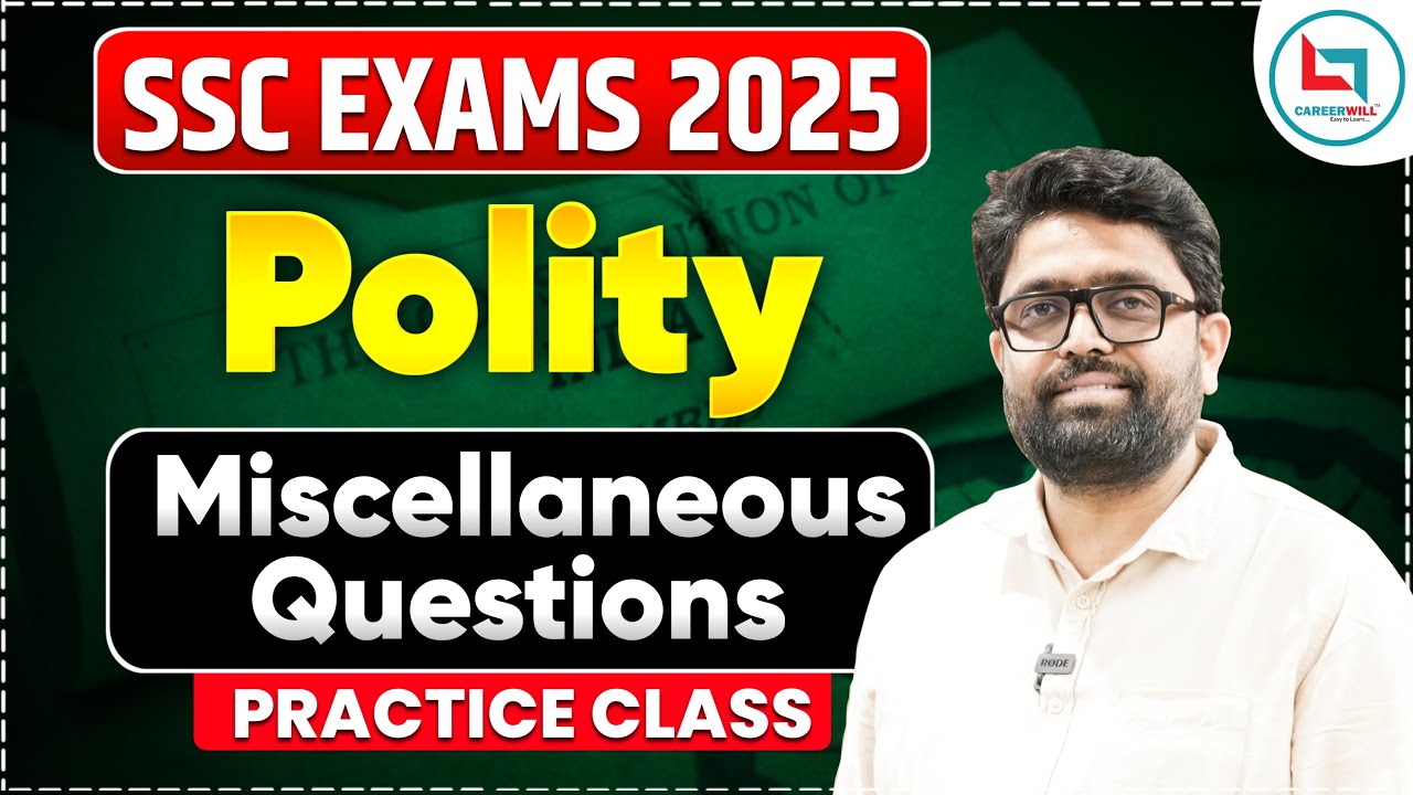 SSC 2025 | Polity Revision | Polity Miscellaneous Question | By Abhishek Sir