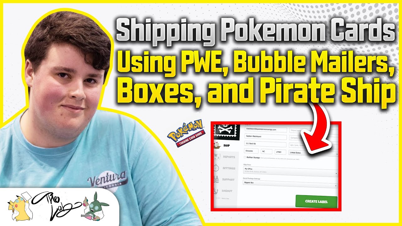 Как отправить посылки с карточками Pokemon | TCGPlayer, Ebay, Amazon и Mercari