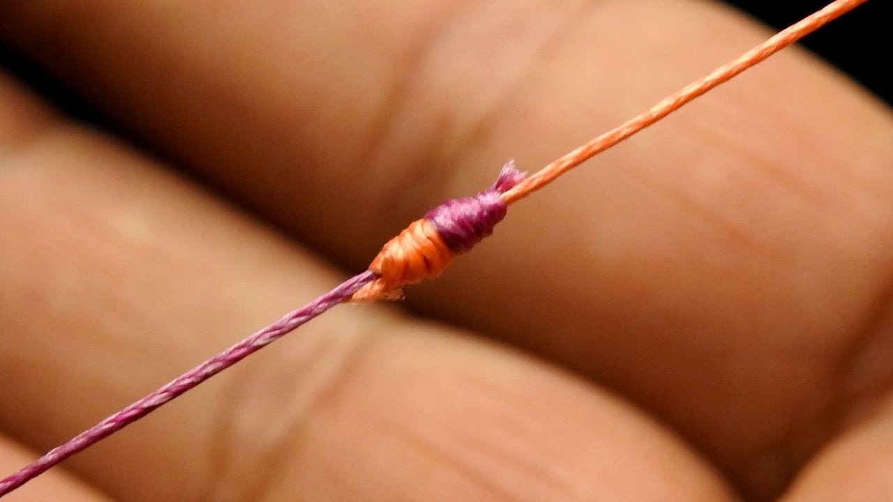 Solo necesitas aprender este nudo de pesca - unión de lineas
