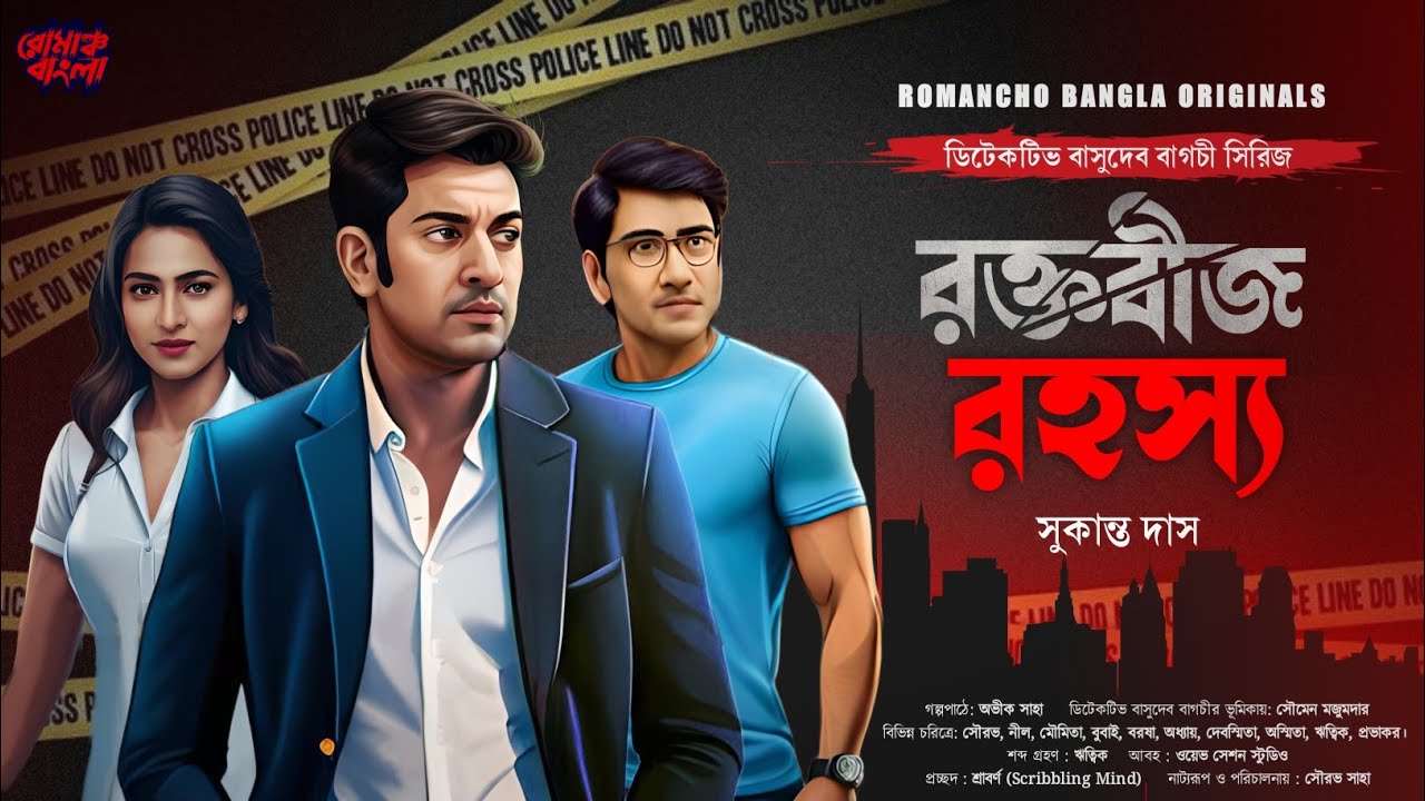 ডিটেকটিভ বাসুদেব বাগচী ও রক্তবীজ রহস্য | Bengali Detective Story New | Goyenda Golpo | Suspens Story