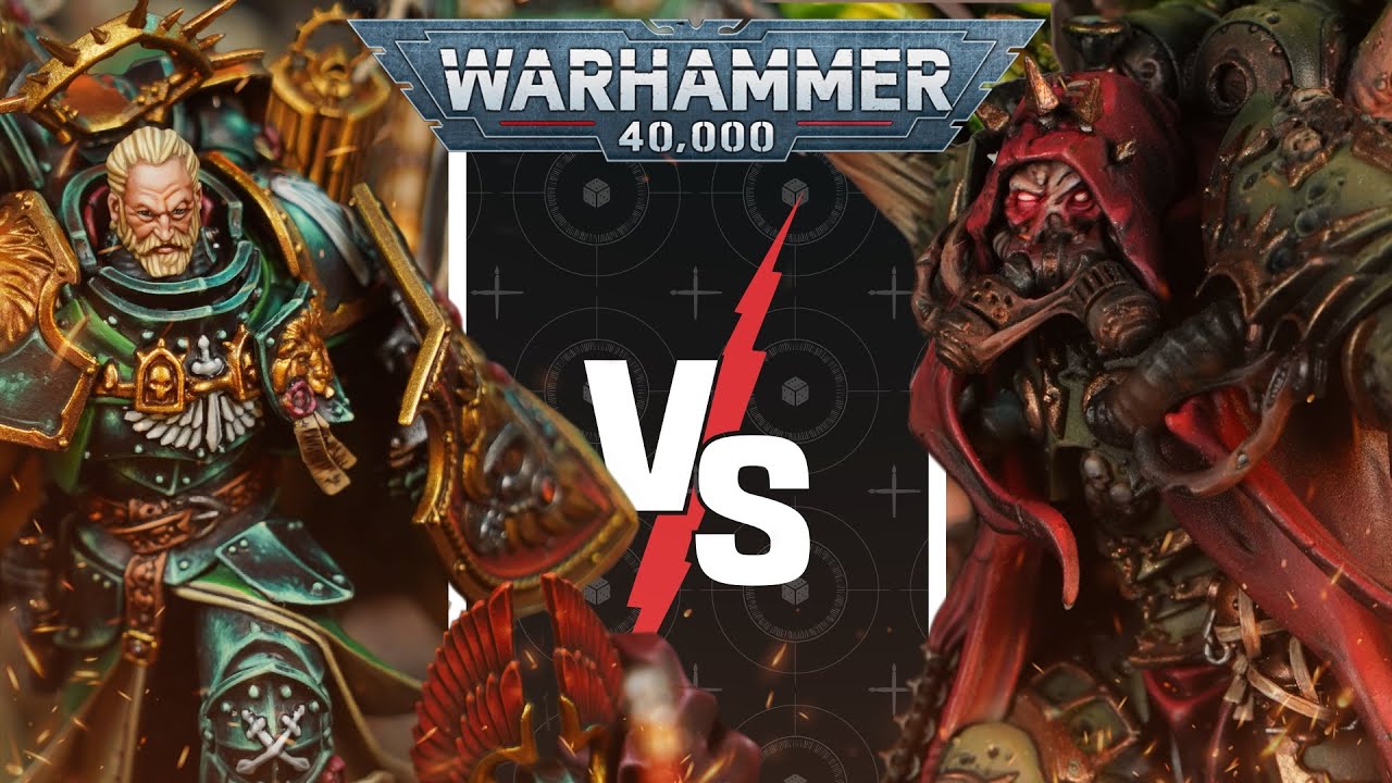 Dark Angels vs Death Guard | Warhammer 40k Battle Report