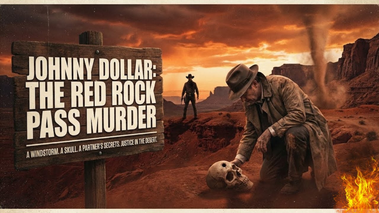 Yours Truly, Johnny Dollar 👉 The Red Rock Matter | Old Time Radio