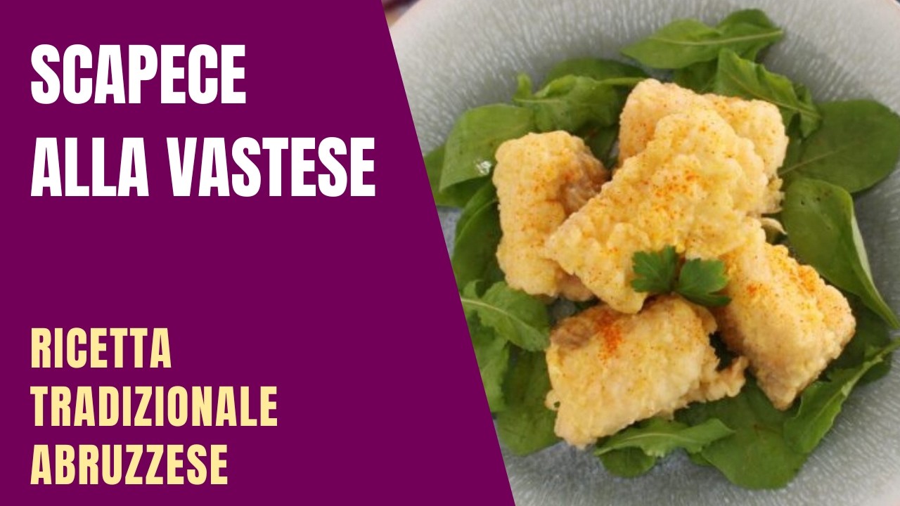 Scapece alla Vastese |  🇮🇹 Antipasti, Secondi Piatti, Street Food | Ricette Tradizionali Abruzzesi