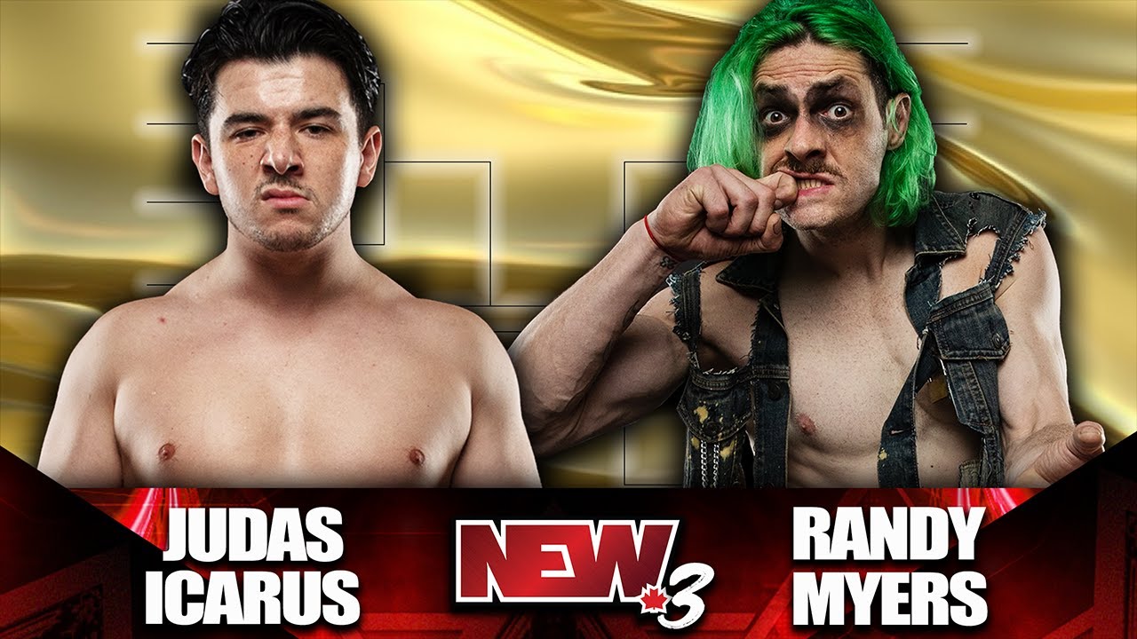40. Judas Icarus vs. Ravenous Randy Myers - NEW 3 (Match #7 of 19)
