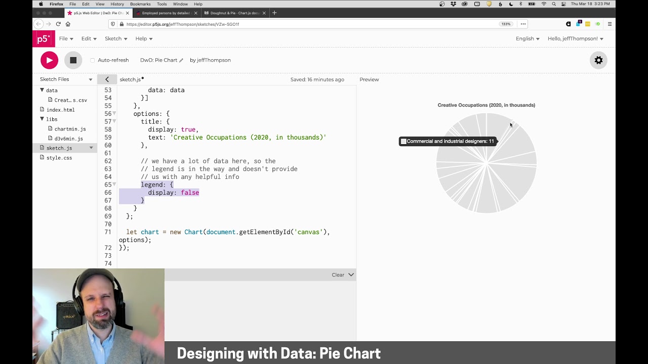Pie Chart – Other Visualization Formats/Designing With Data