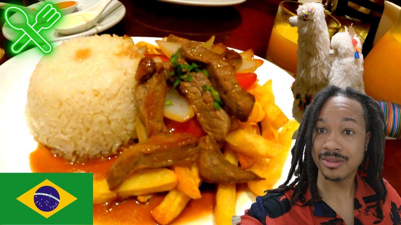 🇧🇷 BRAZIL HAS AMAZING FOOD! Peruvian Restaurant In Sao Paulo | Safety Tips