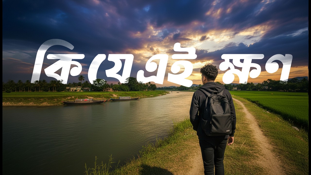 কি যে এই ক্ষণ, তুমি কোথায়