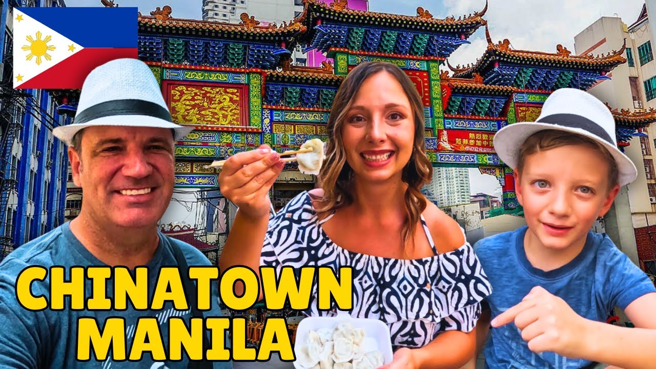 OLDEST CHINATOWN in the WORLD! 🇵🇭 Food in Binondo Manila, Philippines 😋
