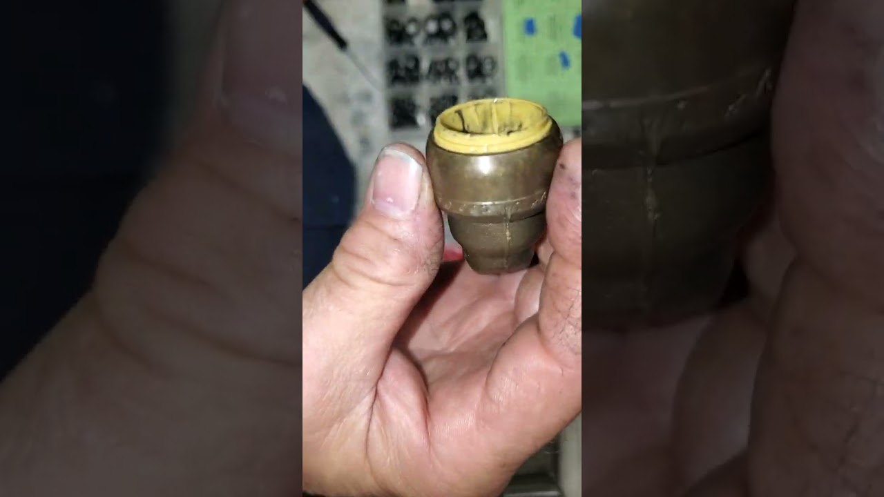 how to change the o-ring on a SharkBite fitting