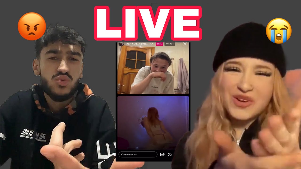 Instagram live Samvok and valya Ammar nikkia Zaim 😡🤦🏽‍♂️