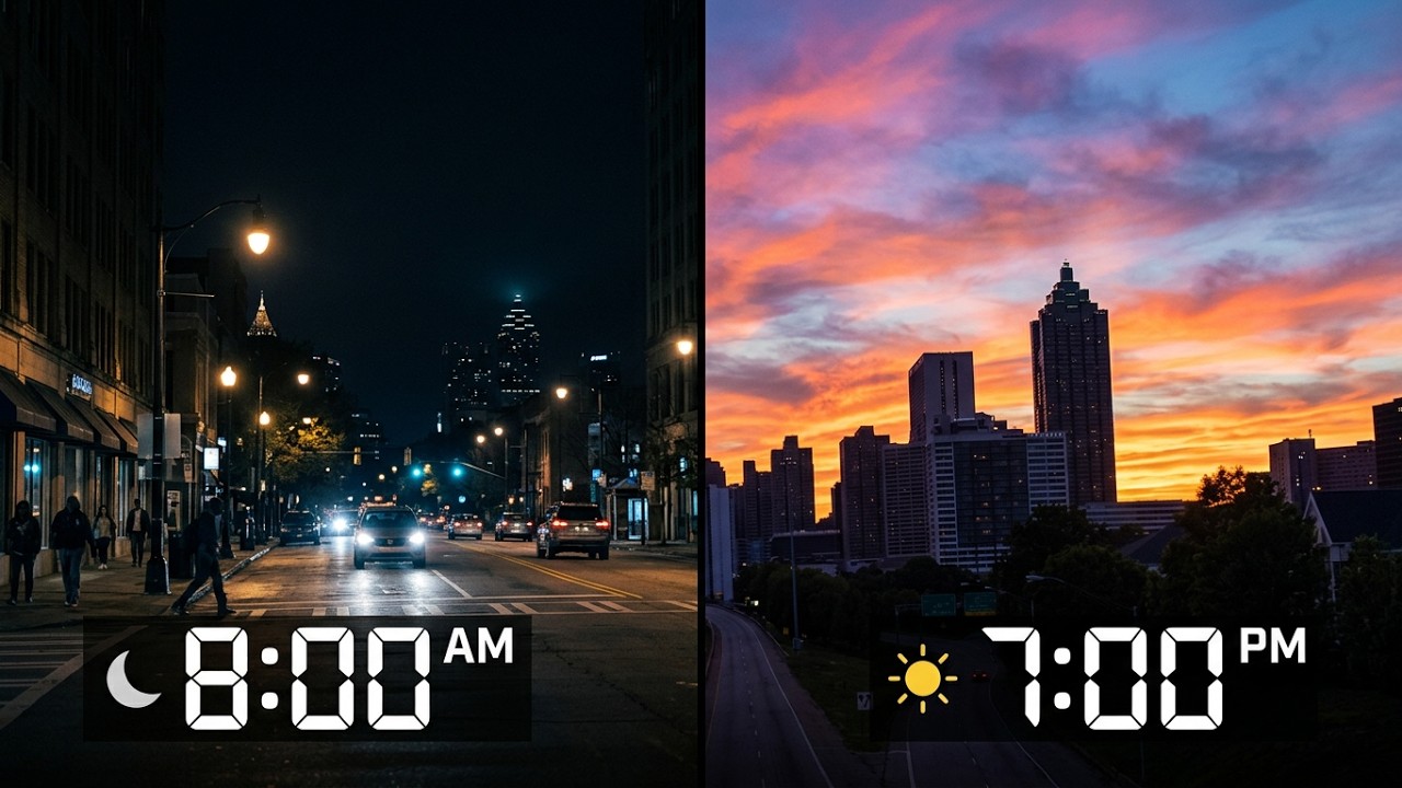 Daylight Saving Time year-round? This is what that would look like