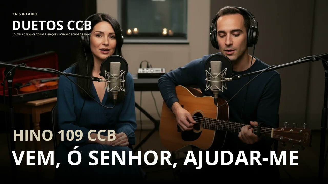 Vem, Ó Senhor, Ajudar-me - HINO O109 CCB - Cris e Fábio Duetos CCB