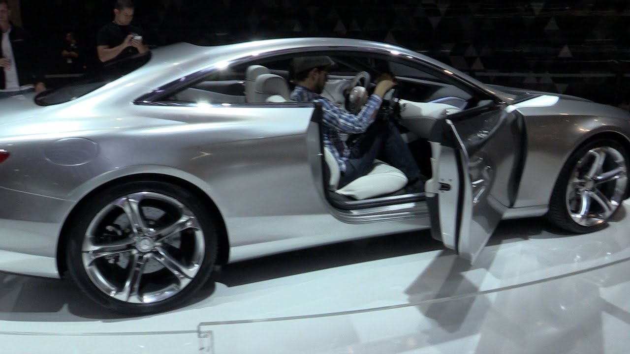 Концепт-кар Mercedes-Benz S-класса купе 2015 года (на английском языке)