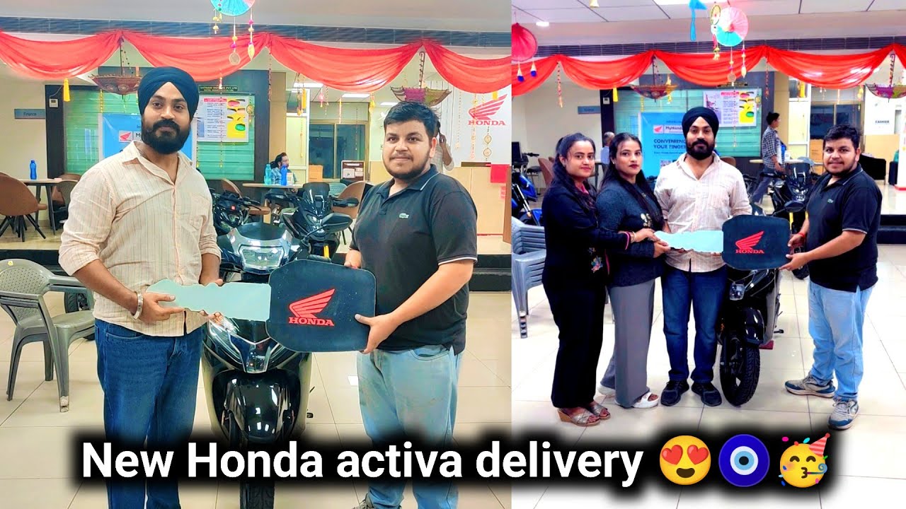 Taking Delivery of New Honda Activa 6G Dlx |Honda Activa 110 Delivery🥳 Full accessory installed 2025