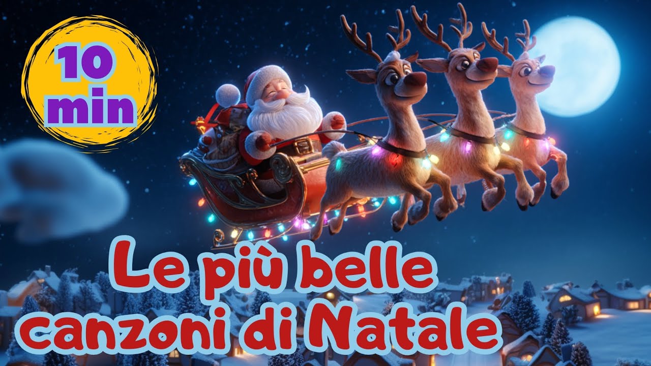 Canzoni di Natale per Bambini 🎅🎄✨  Cartoni Animati e Canzoni per Bambini 