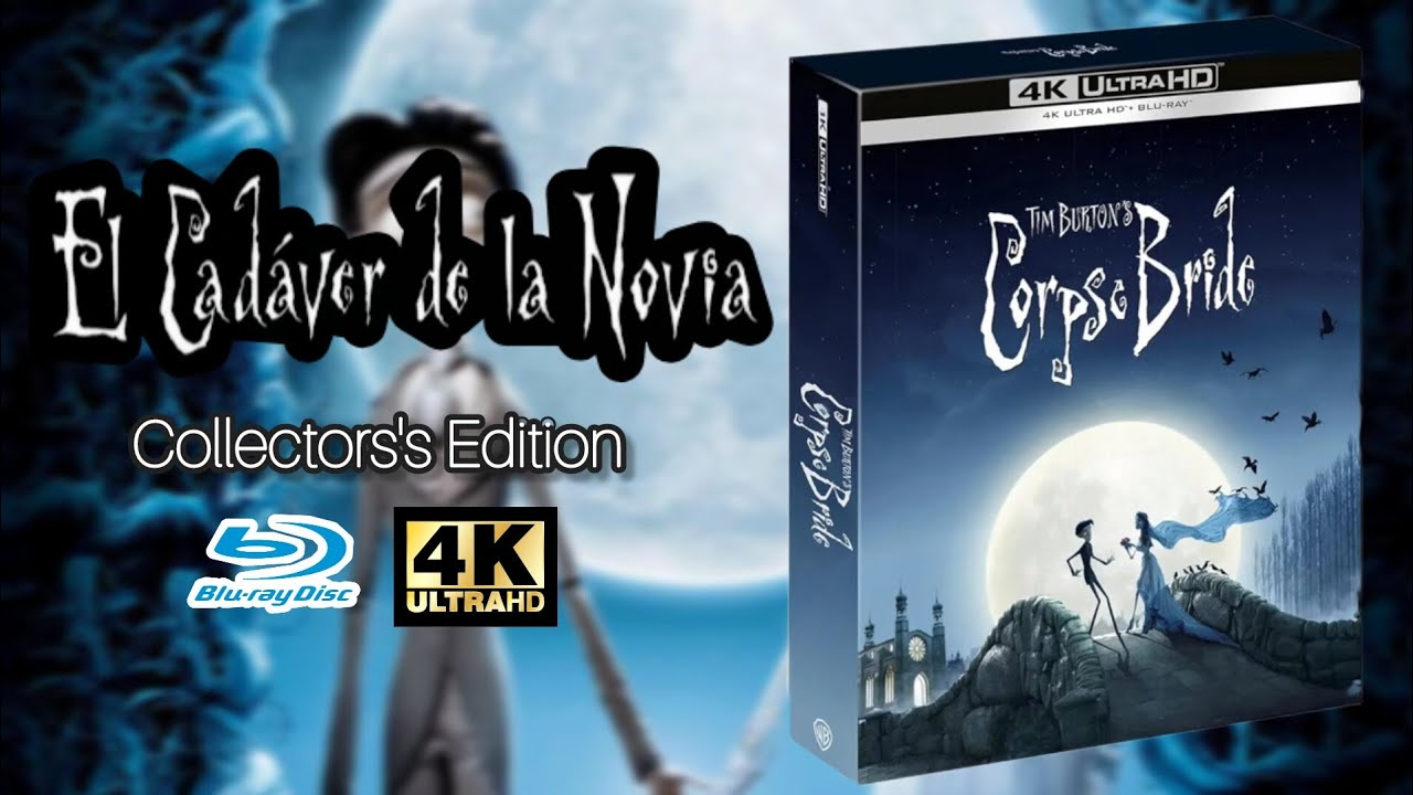 UNBOXING | El cadáver de la novia | Collectors's Edition | Steelbook | 4K | BluRay | 