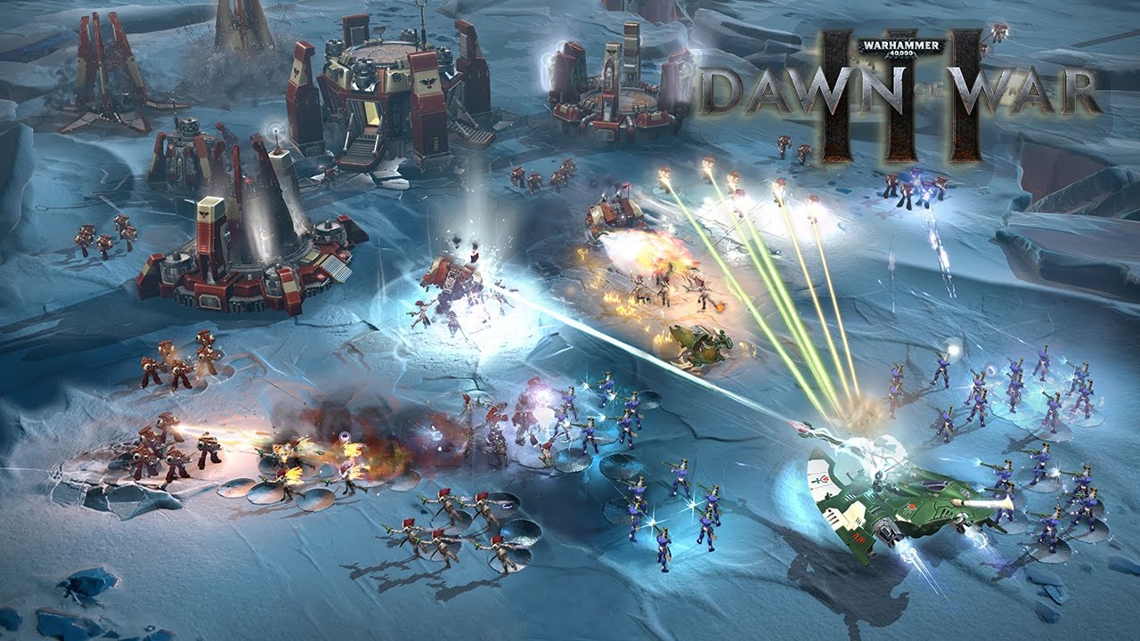 Warhammer 40000 Dawn Of War 3 Multiplayer 2v2 with Space Marines